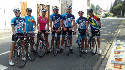Bruno, François, Eric, Sophie, Nathalie, Edouard et François